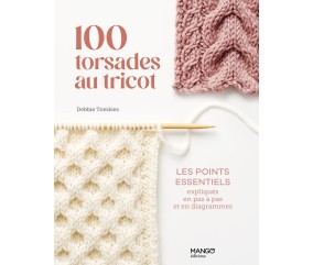 100 TORSADES AU TRICOT - LES POINT ESSENTIELS