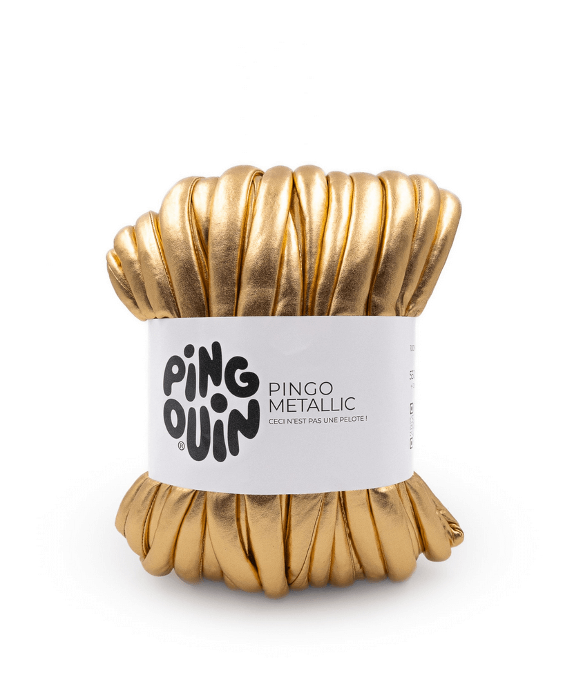 Pelote PINGO METALLIC - 550GR - Pingouin : Le fil brillant et résistant pour des accessoires mode et déco uniques