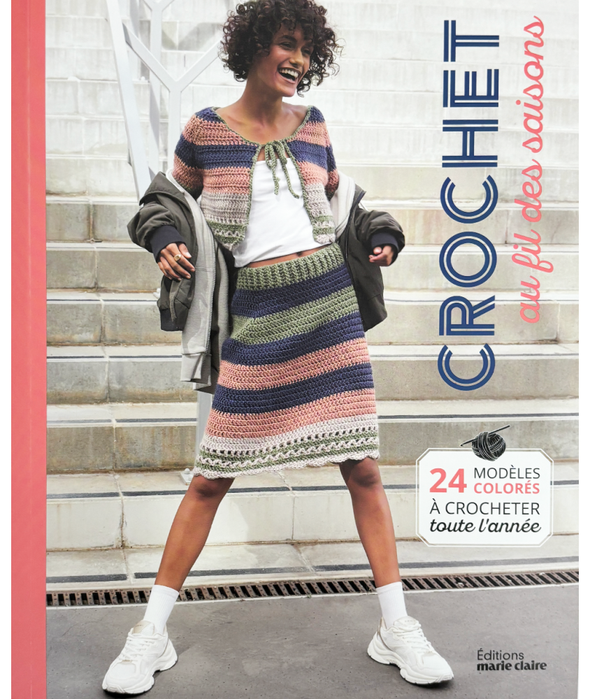 CROCHET AU FIL DES SAISONS - 24 MODÈLES COLORES