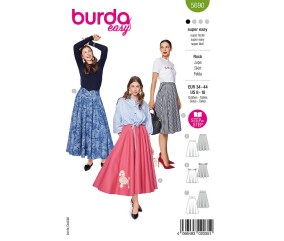 Patron Burda 5690 - Jupe