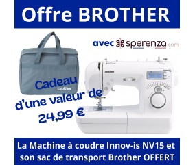 Machine à coudre Innov-Is NV15 - Brother - Garantie 3 ans offre black friday exclusif solde promotion promo