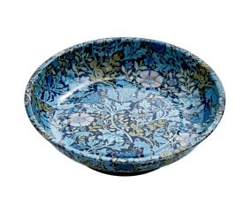 Coupelle aimantée pour aiguilles et épingles - Collection fleurs bleues - Hobby Gift Create