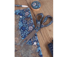 Ciseaux de Couture 21.5 cm - Collection fleurs bleues - Hobby Gift Create