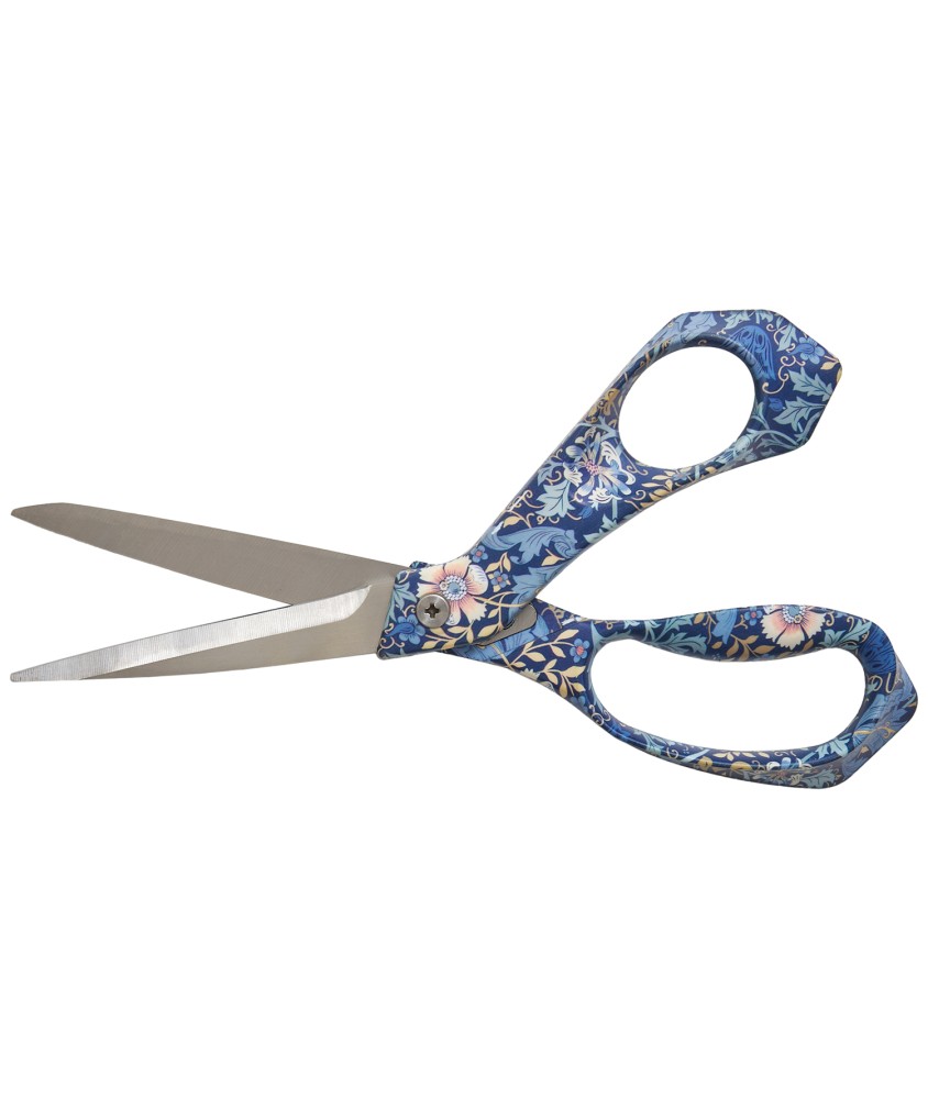 Ciseaux de Couture 21.5 cm - Collection fleurs bleues - Hobby Gift Create