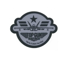 Écusson imprimé “Top Gun Maverick” – Top Gun – 73x57mm🛩️
