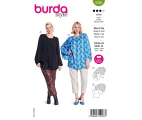 Patron Burda 5692 - Blouse