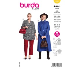 Patron Burda 5693 - Robe et chemisier