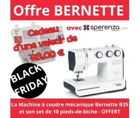 Machine à coudre mécanique B35 - Bernette - Garantie 5 ans PROMOTION SOLDE BLACK FRIDAY