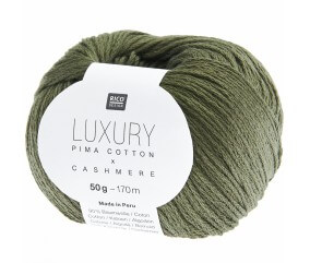 Pelote de cachemire et de coton Luxury Pima Cotton x Cashmere - Rico Design