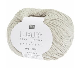 Pelote de cachemire et de coton Luxury Pima Cotton x Cashmere - Rico Design