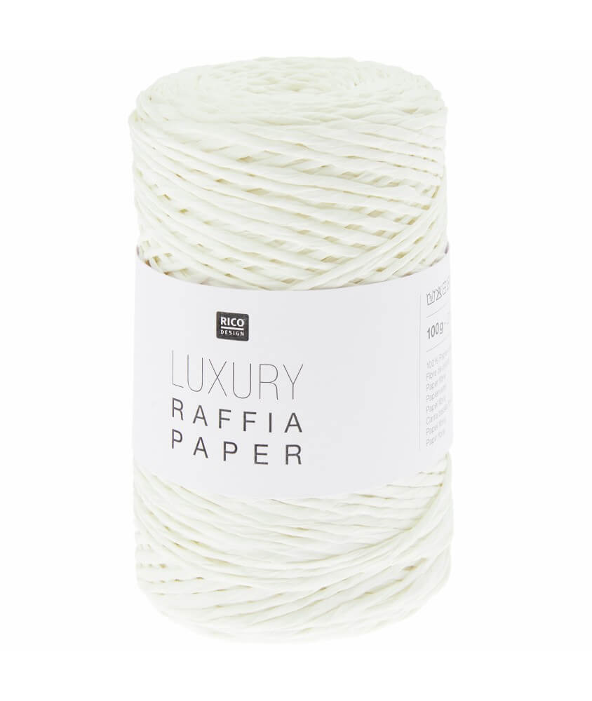 Bobine de fibre de papier Luxury Raffia Paper - 100gr - Rico Design