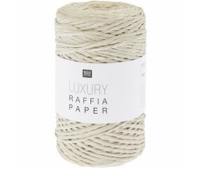 Bobine de fibre de papier Luxury Raffia Paper - 100gr - Rico Design