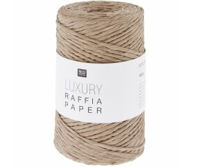 Bobine de fibre de papier Luxury Raffia Paper - 100gr - Rico Design