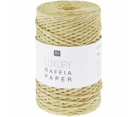 Bobine de fibre de papier Luxury Raffia Paper - 100gr - Rico Design