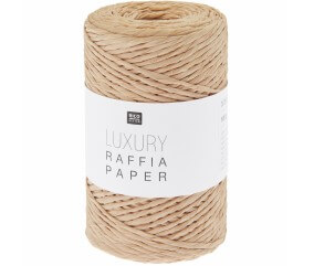 Bobine de fibre de papier Luxury Raffia Paper - 100gr - Rico Design