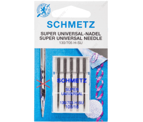 Aiguilles Super Universelle pour Machine - Dimension 100/16 - 130/705H-SU - 5 pces - SCHMETZ