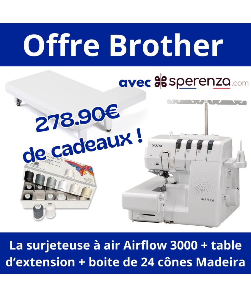 Surjeteuse à air Airflow 3000 offre promo black friday noel cadeau promo promotion