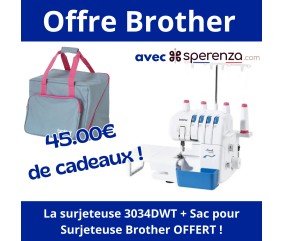 Surjeteuse 3034DWT - Brother - Garantie 3 ans promotion offre cadeaux fête noël solde promo
