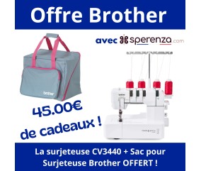 Recouvreuse CV3440 - Brother offre promotion soldes black friday idée cadeau DIY