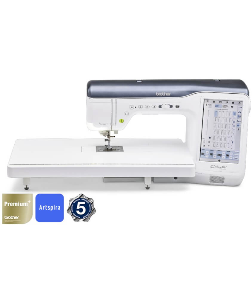Machine Celeste CX1 - Brother - La machine à coudre & quilter haut de gamme, précise et ultra confortable - Garantie 5 ans