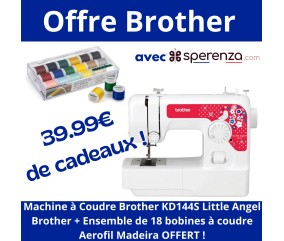 Machine à Coudre Brother KD144S Little Angel promotion enfant cadeau de Noël