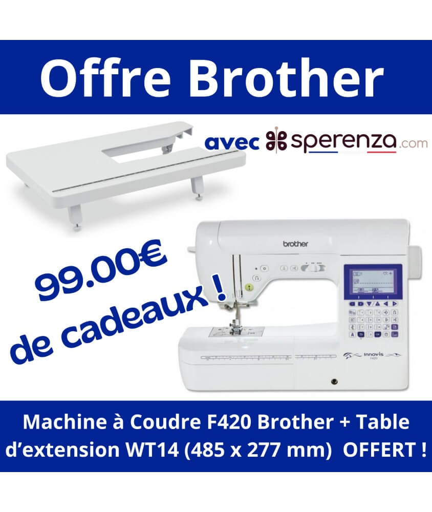 Machine à Coudre Innov-is F420 - Brother promo promotion solde cadeau DIY fête Noël