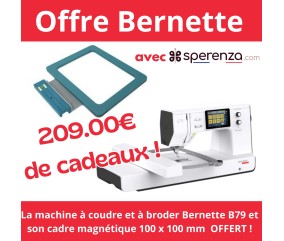 Machine à coudre et à broder bernette B79 - Bernette - Garantie 5 ans promotion solde black friday