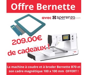 Machine à broder B70 DECO - Bernette - Garantie 5 ans black friday promo solde