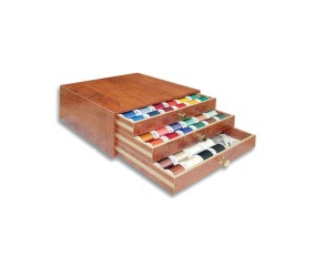 Coffret Trésor bois Madeira Rayon - 120 bobines - 8120H