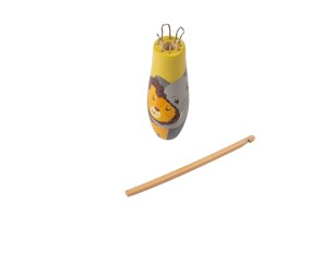 TRICOTIN BOIS ANIMAUX x5pcs - BOHIN