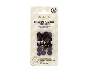 PRESSION MAGIQUE METAL BLISTER DE 4 - BOHIN