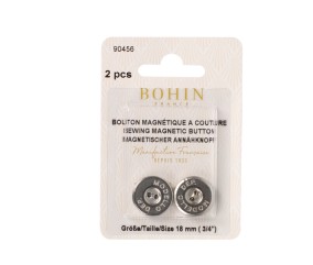 BOUTON MAGNET A COUDRE 18mm x2 sperenza