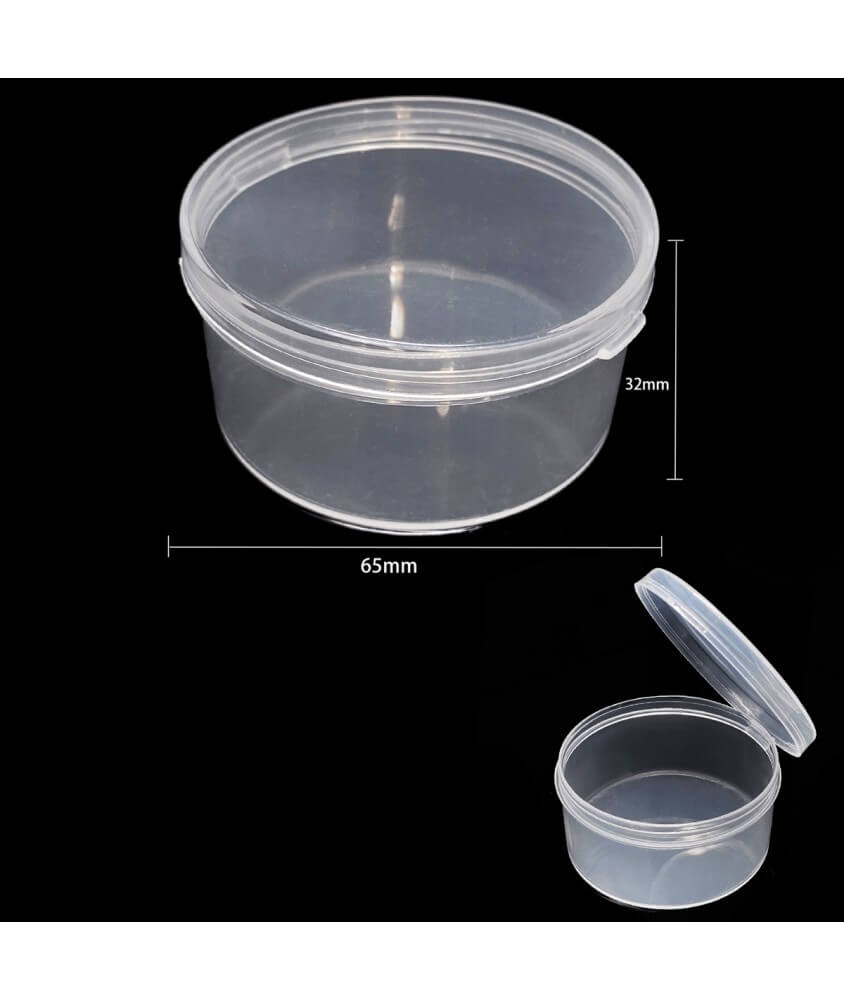Boîte de rangement en plastique 65x32mm