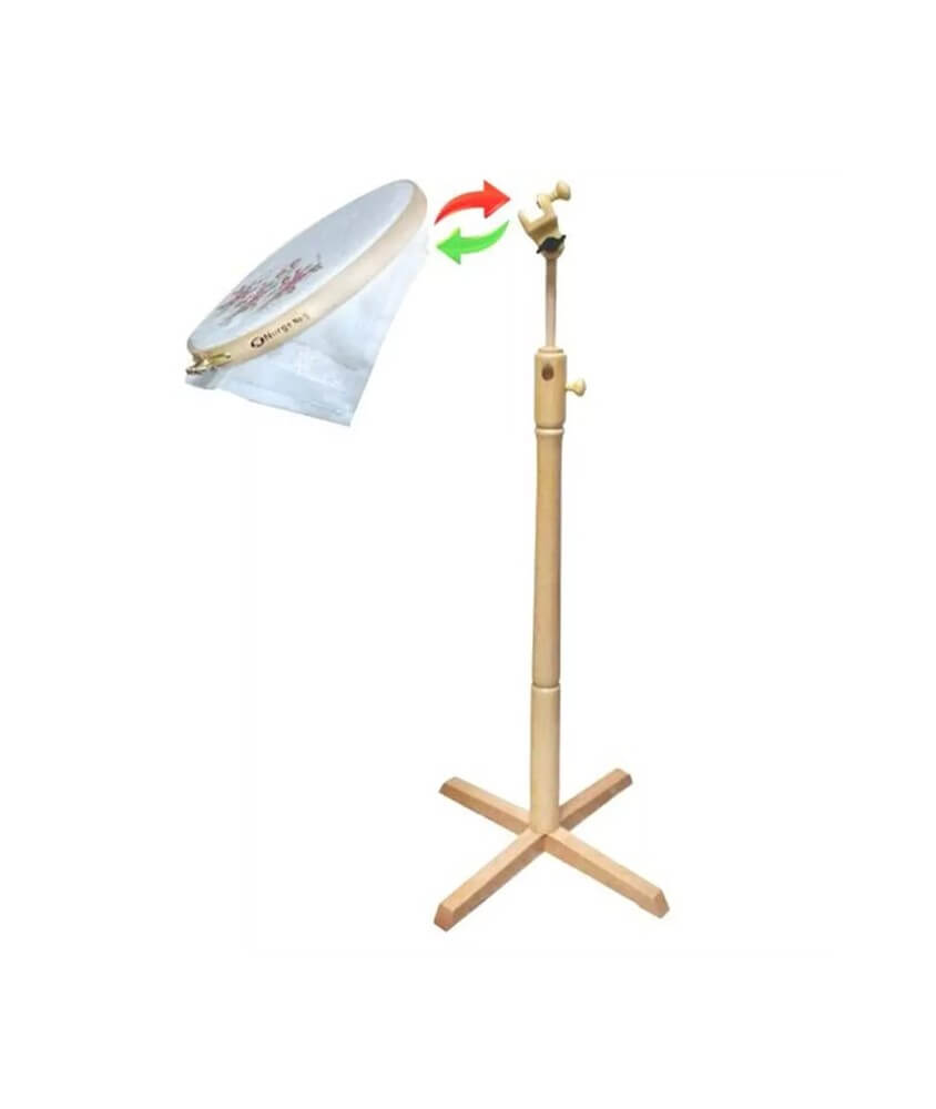 SUPPORT À BRODER SUR PIED