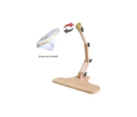 SUPPORT DE CERCLE DE BRODERIE AVEC PIED RÉGLABLE