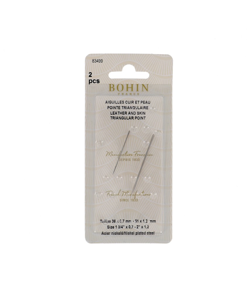 AIGUILLE CUIR PEAUX GANT  - BOHIN