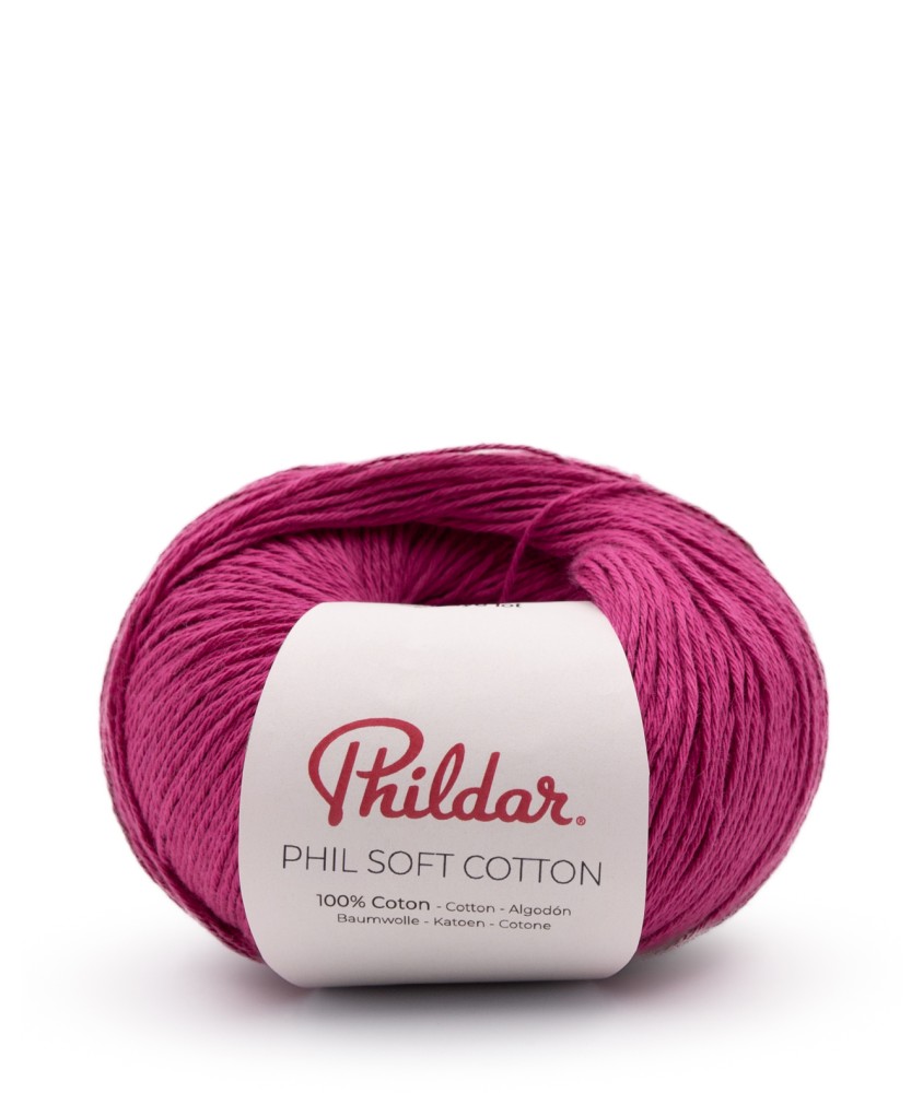 Pelote à tricoter & crocheter PHIL SOFT COTTON – Phildar