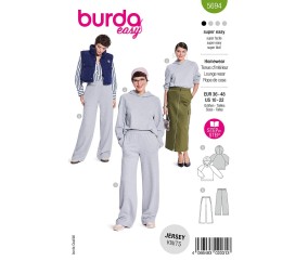 Patron Burda 5694 - Sweatshirt