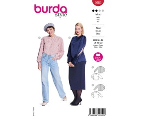 Patron Burda 5685 - Chemisier