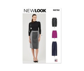 Patron New Look 6792 - Jupes pour Jeunes Femmes