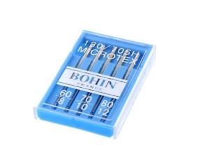 AIGUILLE MACHINE BOHIN MICROTEX CARTE x5 60-80