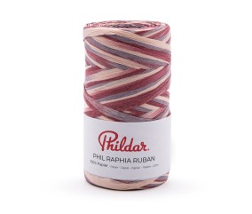 Fil estival à crocheter PHIL RAPHIA RUBAN - 100gr - Phildar