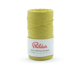 Fil estival à crocheter PHIL RAPHIA RUBAN - 100gr - Phildar