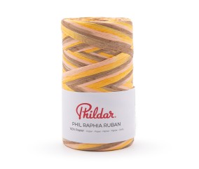 Fil estival à crocheter PHIL RAPHIA RUBAN - 100gr - Phildar