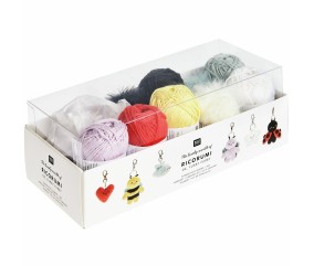 Kit de crochet Ricorumi « Porte-clés - Chingu Sky» - Rico Design