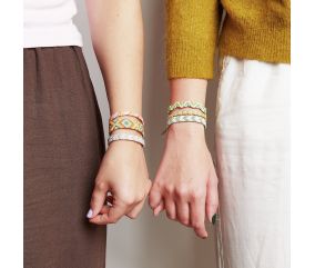 Kit DIY bracelet de l'amitié brésilien - Neon Mix - Rico Design