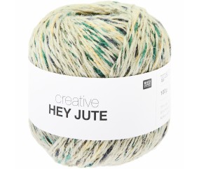 Fil de jute à tricoter ou crocheter HEY JUTE - 100gr - Rico Design