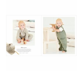 Le petit livre à tricoter Rico Baby - Rico Baby Cozy Organic Cotton Cashmere - Rico Design - N°43