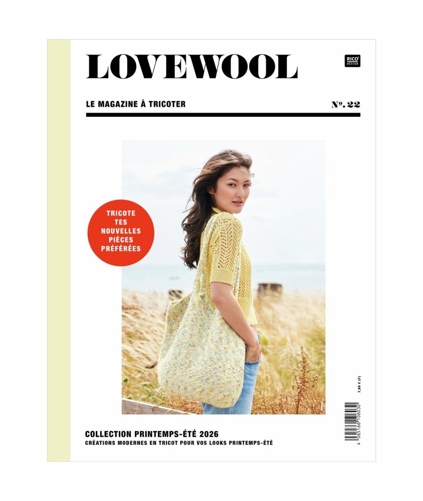 Catalogue LOVEWOOL N°22 – Printemps/Eté2026 - Rico Design