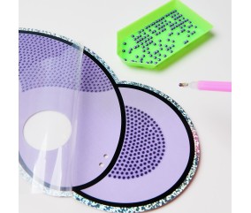 Kit Diamond Painting "Masques Animaux" - Rico Design